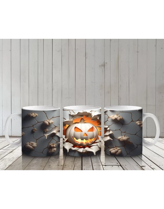 Patlayan Duvarın İçinden Fırlayan Kabak – Hediyelik Kahve Kupası