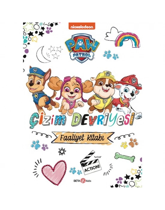 Paw Patrol Çizim Devriyesi Faaliyet Kitabı