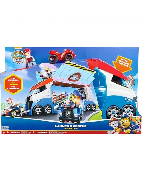 Paw Patrol Yeni Patroller Aracı ve Figür Oyun Seti