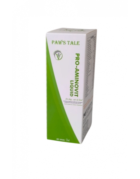 Paws Tale Pro-Aminovit Kedi Köpek Kuş Vitamin + Aminoasit Sıvı Takviye 100 ml