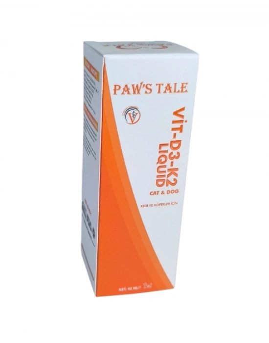 Paws Tale Vitamin D3 - K2 Vitamini Liquid 40 ML