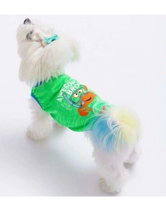 Pawstar Green Crab Tişört Medium 26x28x41 cm