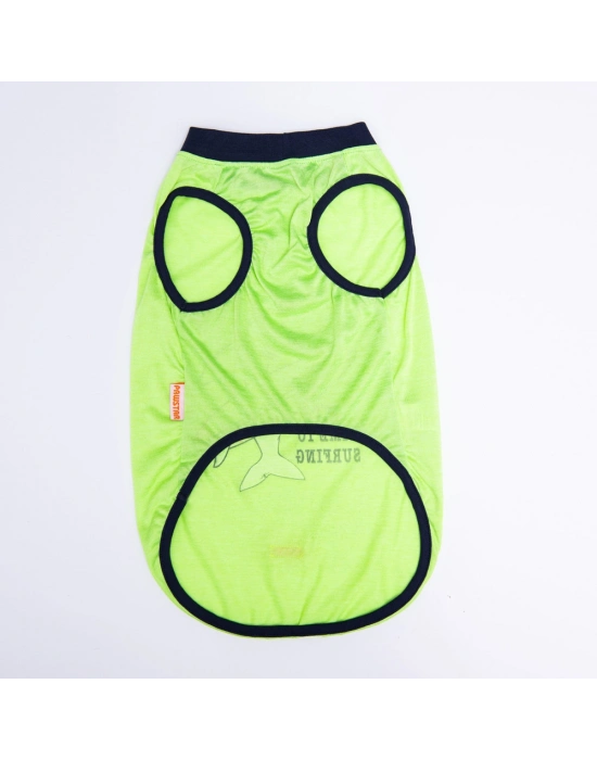 Pawstar Green Shark Büyük T-shirt 6XLarge  55X69X86 CM