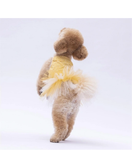 PawStar Yellow Polka-Dot XL 34 x 38 x 55 cm