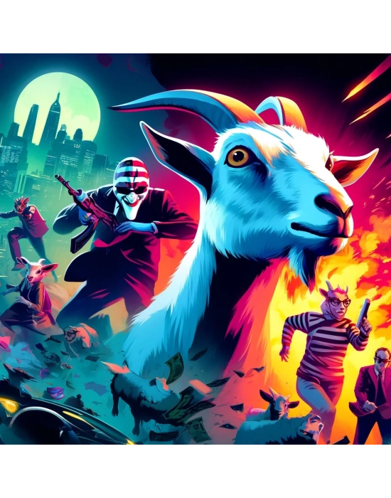 Payday 2 The Goat Simulator Heist