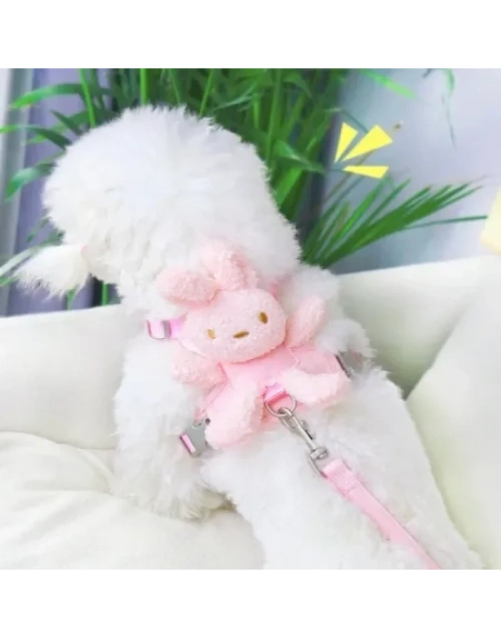 Peluş Ayıcıklı Göğüs Gezdirme Tasması Seti