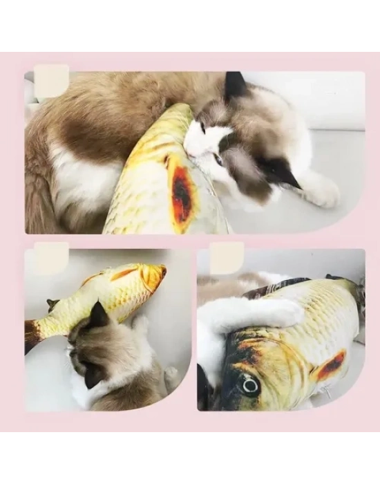 Peluş Balık Kedi Oyuncağı