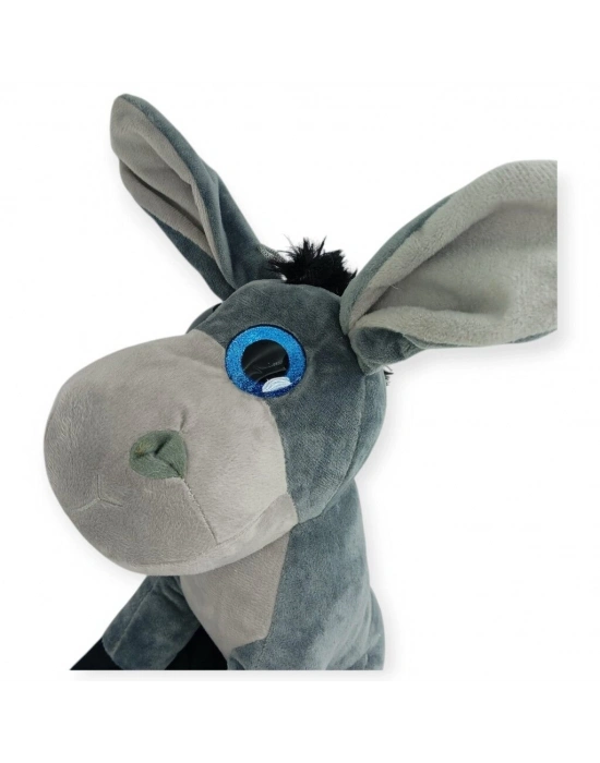 Peluş Cam Gözlü Hayvanlar 25 cm - Eşek