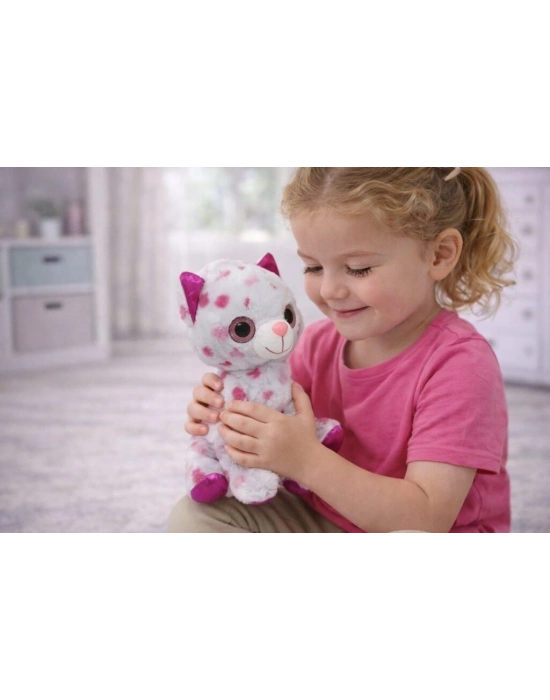 Peluş Cam Gözlü Hayvanlar 25 cm - Kedi