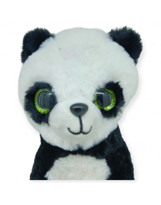 Peluş Cam Gözlü Hayvanlar 25 cm - Panda