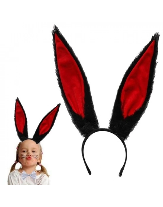 Peluş Mega Tavşan Kulağı Siyah