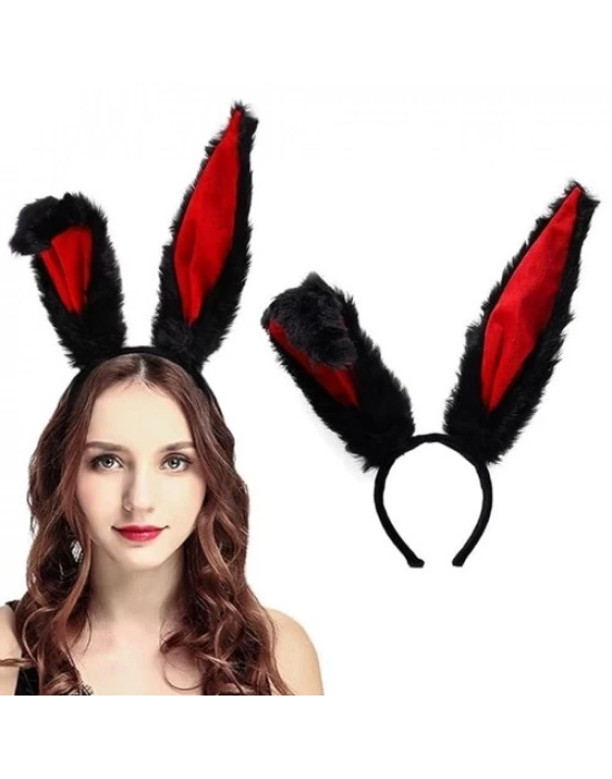 Peluş Mega Tavşan Kulağı Siyah