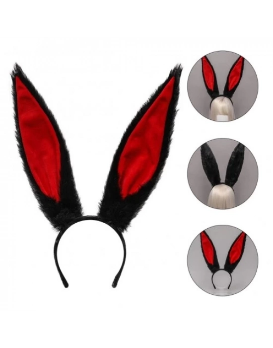 Peluş Mega Tavşan Kulağı Siyah