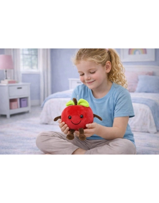 Peluş Meyveler 23 cm - Elma