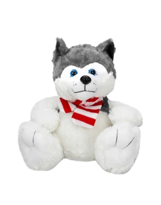 PELUS OTURAN KOPEK HUSKY ATKILI