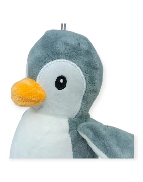 Peluş Sevimli Hayvanlar 25 cm - Gri Penguen