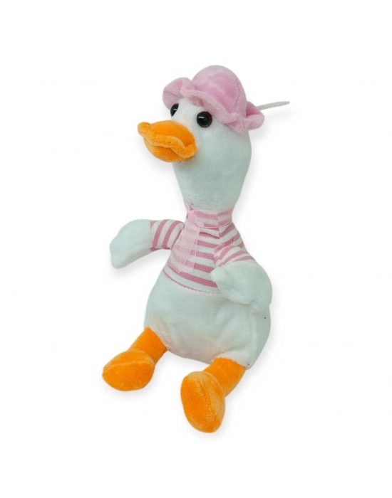 Peluş Sevimli Hayvanlar 25 cm - Pembe Ördek