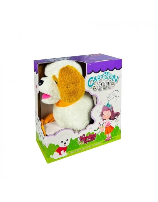 Peluş Tasmalı Yürüyen Köpek - FT-B019