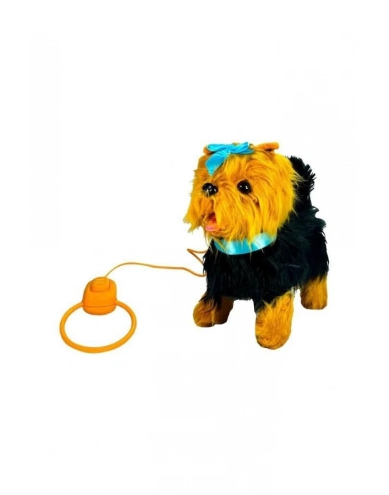Peluş Tasmalı Yürüyen Köpek - FT-B267