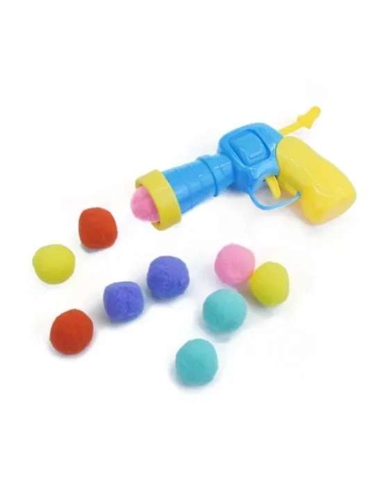 Peluş Top Atan İnteraktif Kedi Oyuncağı