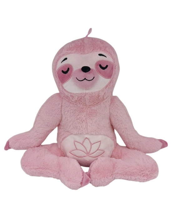 Peluş Yogacı Tembel Hayvan 40 cm - Pembe