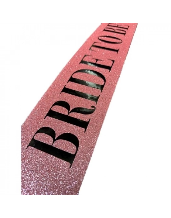 Pembe Bride To Be Kuşak Kemer