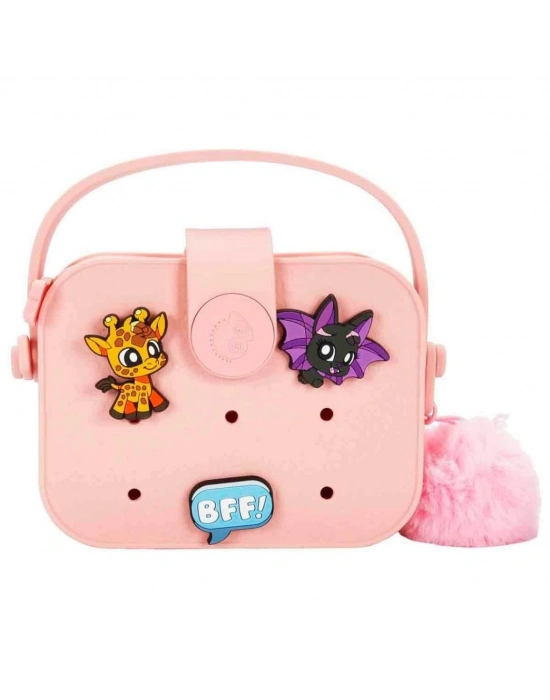 Pembe El ve Omuz Çantası