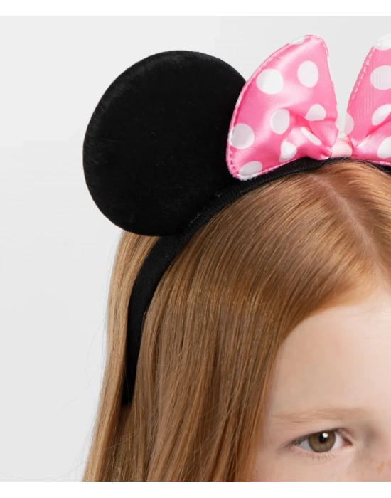 Pembe Fiyonklu Minnie Mouse Tacı