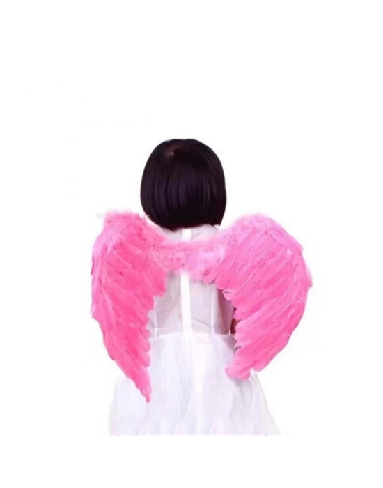 Pembe Melek Kanatları Küçük