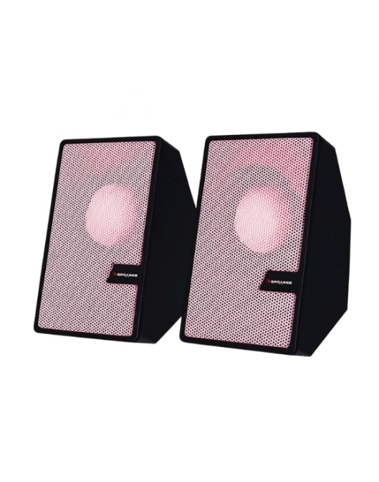 Pembe USB 2.0 + 3.5mm USB Hoparlör