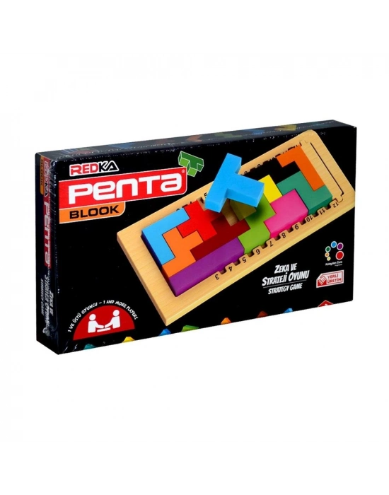 ®  Penta Blook Ahşap Akıl Zeka Eğitici Oyuncak