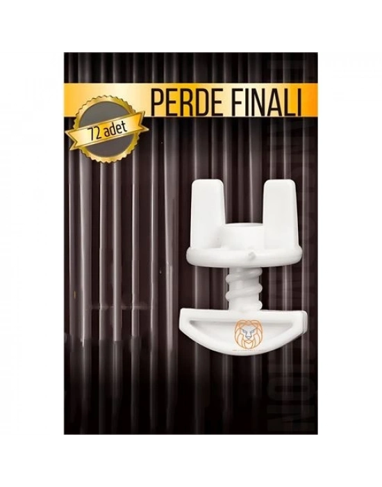 Perde Finali Perde Sonlandırıcı Stop Korniş Finali Sonu 72 Adet 721327