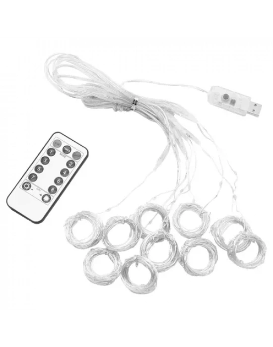 Peri Perde Led 3*3m 300 Led Gün Işığı