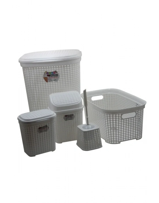 Petek 5 Li Banyo Çeyiz Seti Royaleks-MRD307-Dv