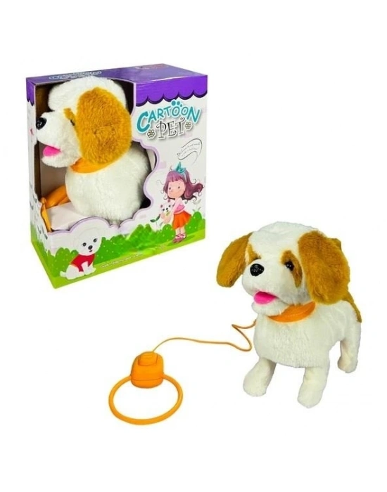 PFT-B019 PELUŞ TASMALI YÜRÜYEN KÖPEK
