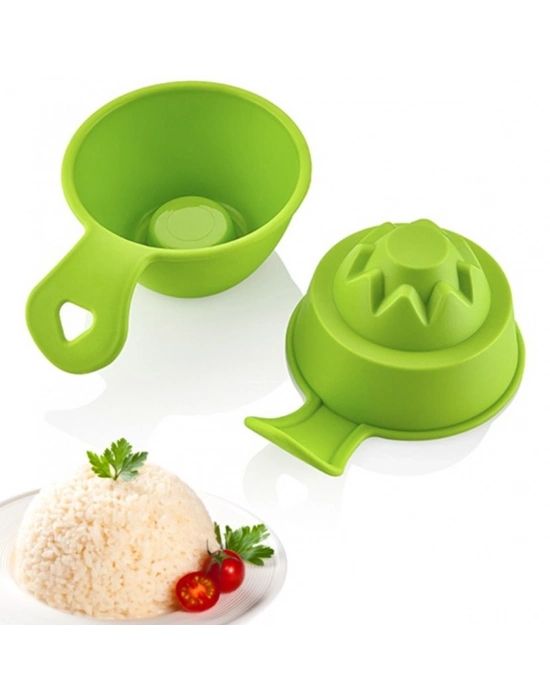 ®  Pilav Ve Helva Şekil Verici Pratik Servis Kalıbı Aleti (2 Adet)