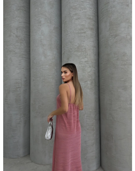 Piliseli uzun elbise