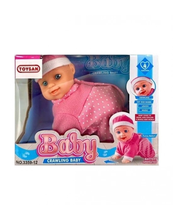 ® PİLLİ EMEKLEYEN SESLİ BEBEK