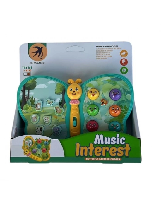 PILLI MUZIKLI KELEBEK PIANO