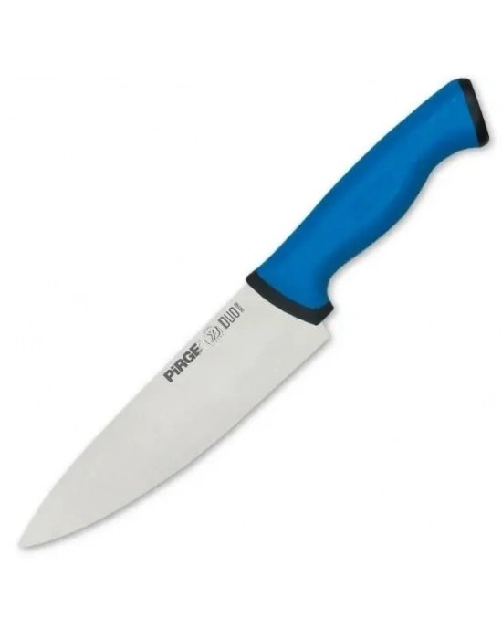 Pirge 34159 Duo Şef Bıçağı 16 Cm - Mavi Kaymaz Sap