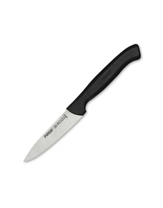 Pirge 38047 Ecco Düz Sebze Bıçağı 9 Cm - Siyah