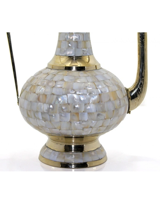 Pirinç Sedefli İbrik 55 Cm