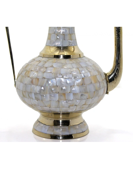 Pirinç Sedefli İbrik 55 Cm