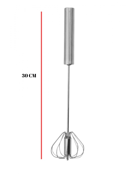 Pistonlu Metal Çırpıcı 30 cm