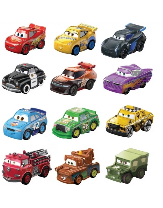 Pixar Cars Mini Yarış Arabası Serisi