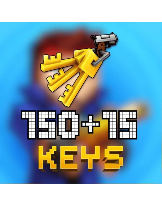 Pixel Gun 3D 165 (150+15) Keys