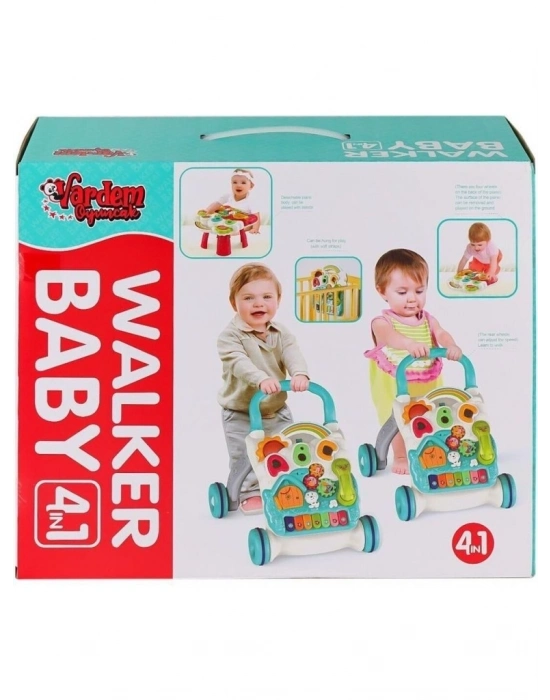® PİYANOLU 4 İN 1 BEBEK YÜRÜTEÇ