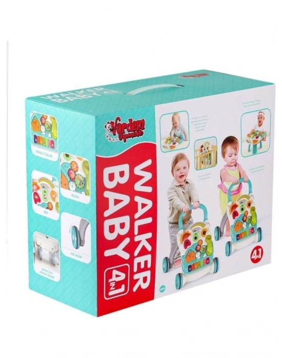 ® PİYANOLU 4 İN 1 BEBEK YÜRÜTEÇ