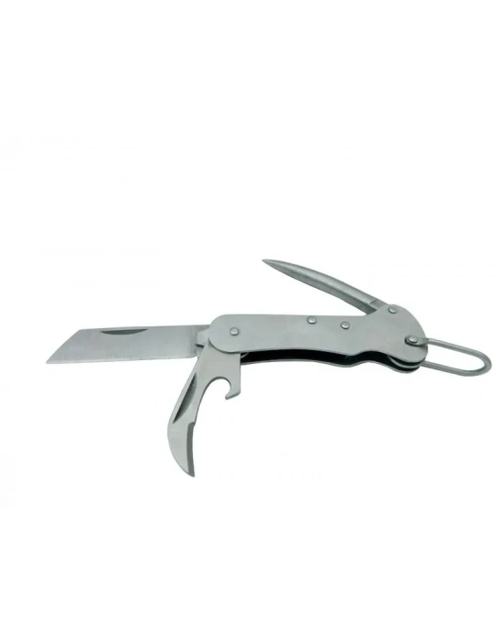 Pk 153 Gümüş Gemici Çakı 9,5 Cm - Metal Sap, Manuel