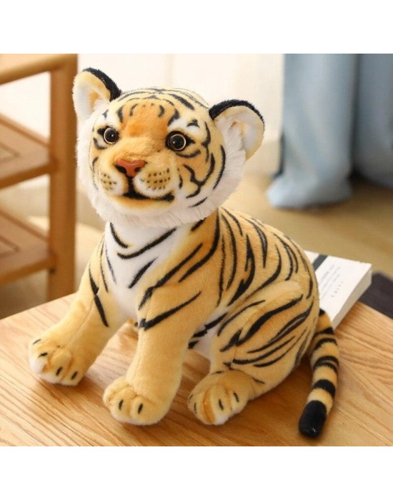 ® PL50132 25 CM OTURAN KÜÇÜK KAHVERENGİ KAPLAN-HLY